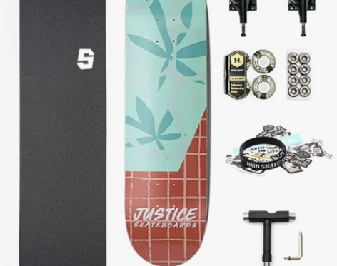 1985滑板青少年滑板初学者 双翘滑板 成...