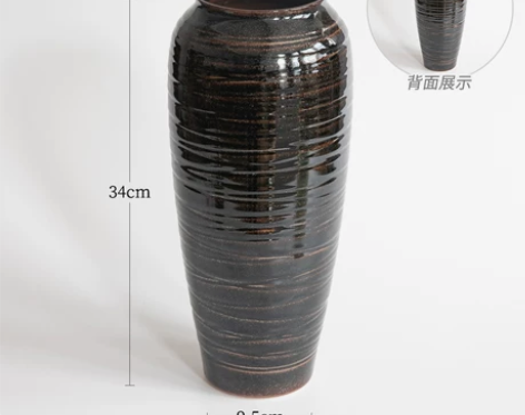 手工工艺景德镇陶瓷花瓶摆件设计师款客厅装饰...