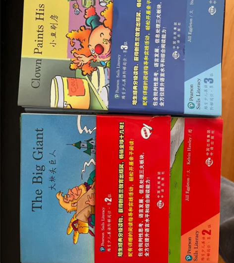 (9成新)培生少儿英语阶梯阅读第2级+第3...