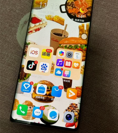 荣耀60幻境星空 无磕碰划痕 九成新 成色...