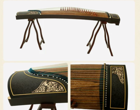 便携古筝初学者自学练习考级十级教学古筝琴专...