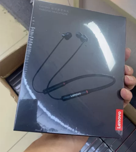 联想HE05X蓝牙耳机无线挂脖式 音乐运动...