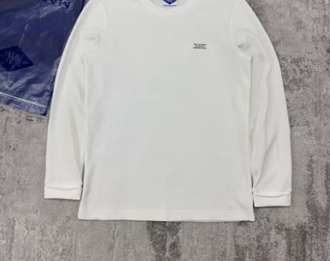 Madness 华夫格长袖T恤白色 ■成色...