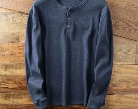 【百分百纯棉】出口订单华夫格纯棉长袖!华夫...