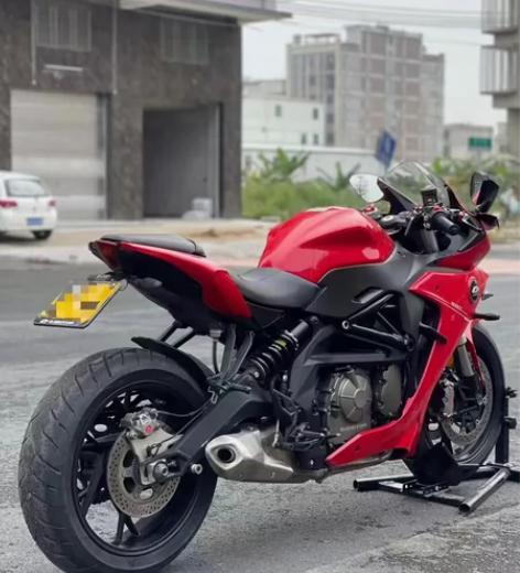 21年钱江赛600，改装排气，前后米其林轮...