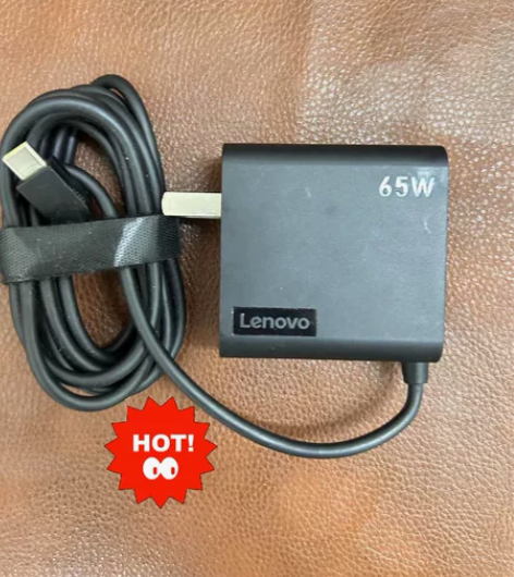 原装联想便携一体65W充电器type-c笔...