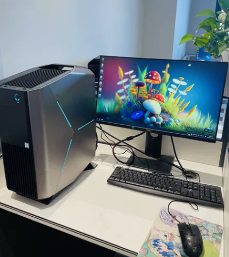 公司直播用的外星人台式电脑，运行非常流畅，...