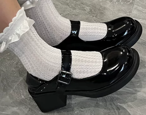玛丽珍jk女鞋厚底增高女鞋全新微瑕捡漏15...