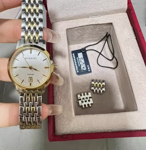 自用罗西尼手表 非常爱惜 由于一直闲置未戴...