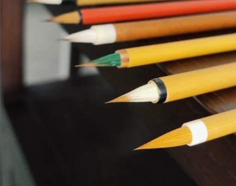 寂闻堂小楷毛笔狼毫兼毫笔写经抄经苍逸紫毫簪...