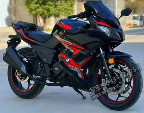 趴赛摩托车跑车地平线250川崎小忍者双杠4...