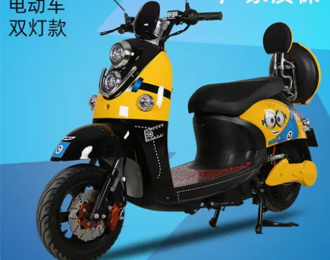 双灯小龟王电动车60V新国标踏板车女士电瓶...