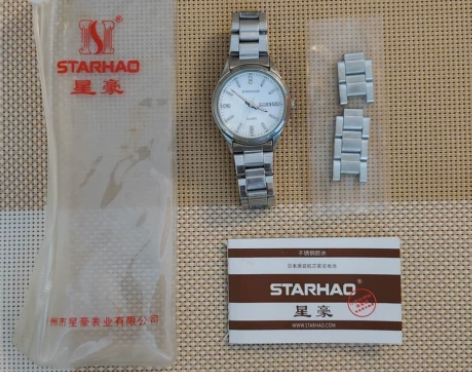 手表 全钢 Starhao 30米防水 通...