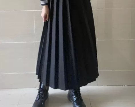 出【神北JK】 日系不良JK制服正版长裙正...