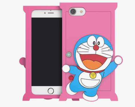 ROCK哆啦A梦苹果iphone7卡通防摔...