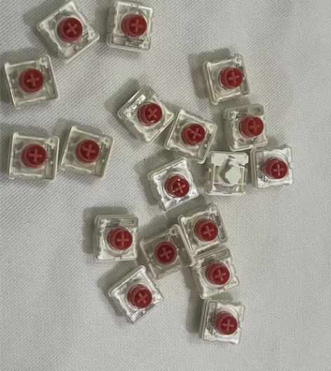 全新雷柏矮轴红轴机械键盘轴体游戏键盘客制化...