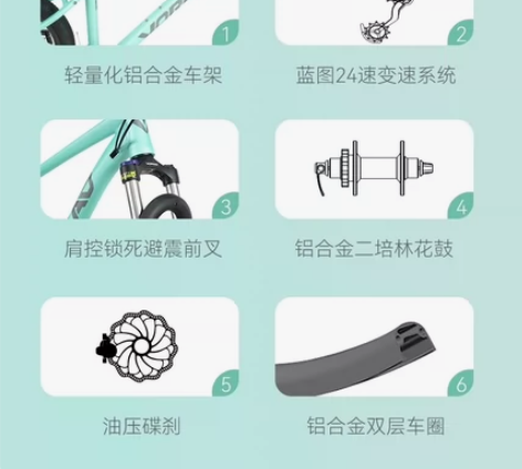 喜德盛沃雷顿红日500全新26山地车 详情...