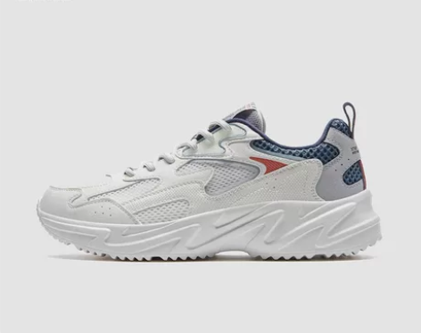 特步男鞋如逸休闲鞋网面运动鞋男款春季舒适男...