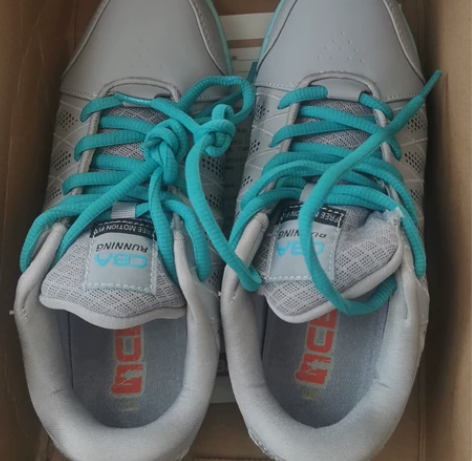 全新CBA休闲女士运动鞋 家里人送了两双，...