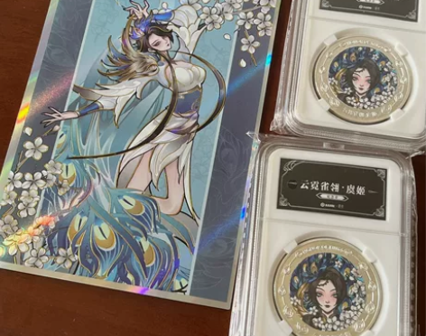 王者荣耀十二月令虞姬set 虞姬云霓雀翎纪...