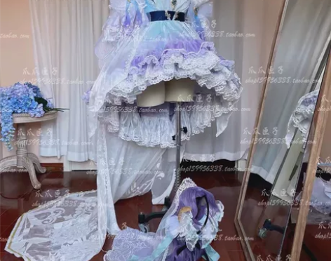 【预售】爪爪匣子王者荣耀大乔花嫁cos 还...