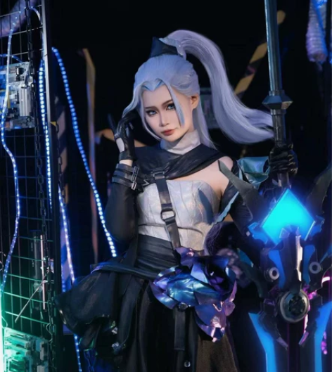 荣耀cos情人节特工皮肤默契交锋兰陵王花木...