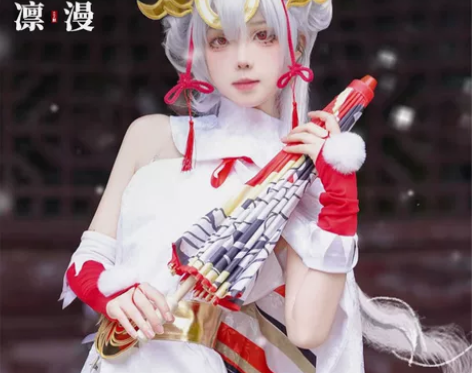 王者荣耀祈雪灵祝COSl码除鞋大全套无袜子...