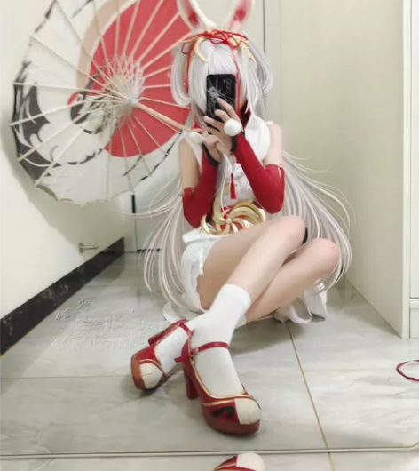 【预售/换】七愚祈雪灵祝cos 玉米须定制...