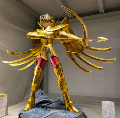 T社射手座，圣斗士中的救世主！黄金的效果直...