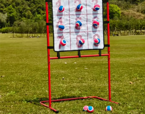 九宫格游戏粘球靶棒球垒球目标靶亲子玩具棒球...