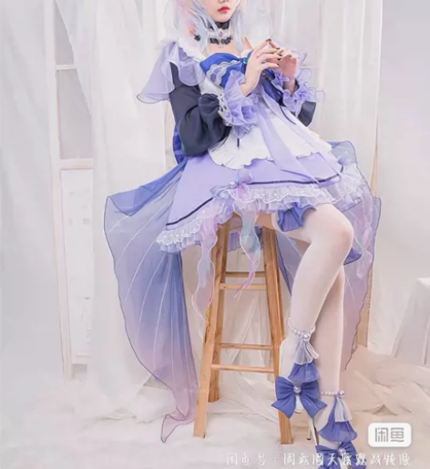 出】Uwowo原神珊瑚宫心海同人女仆装co...