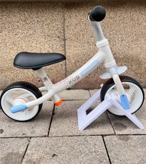 kub可优比全平台最新款蓝白儿童平衡车1-...