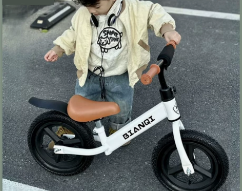 儿童平衡车无脚踏自行车二合一滑步滑行车1-...