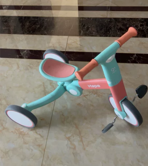 儿童平衡车！可折叠，可三轮 感兴趣的话点“...