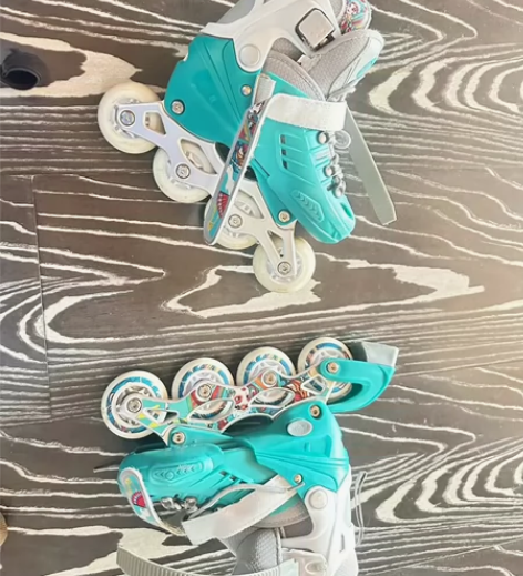 斯威溜冰鞋儿童轮滑鞋初学者男孩男童女童旱冰...