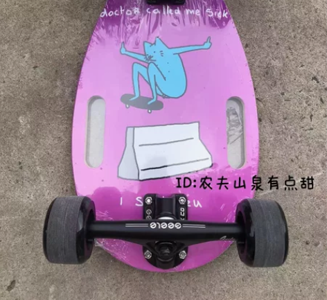 正品捡漏Geele迷你四轮滑板4轮滑板车瓜...