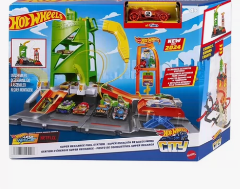 最新款Hot Wheels风火轮城市电车充...