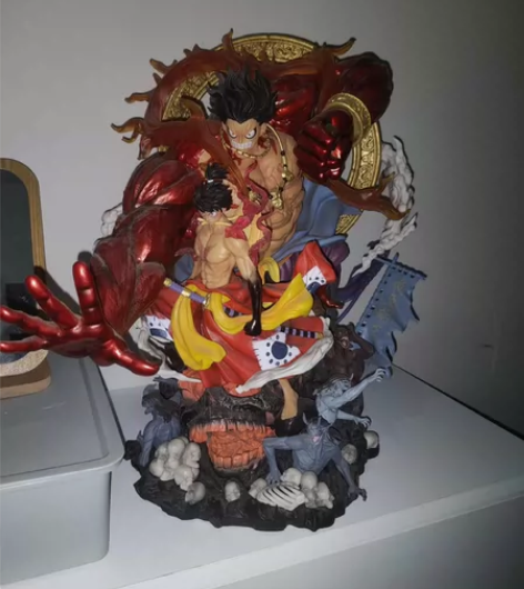 海贼王路飞不动明王手办，详情可以自己搜某宝...