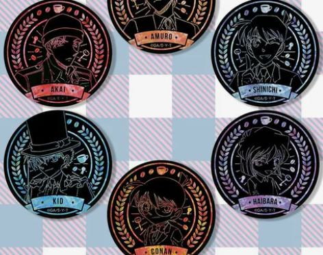 名侦探柯南动漫手办COS胸针 二次元徽章周...