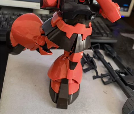 包邮大班MG夏亚大魔,拼装成品,拍的实物照...