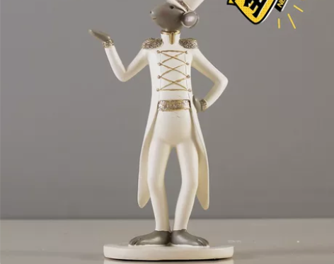 老鼠摆件装饰品摆件工艺品创意全新合成树脂材...