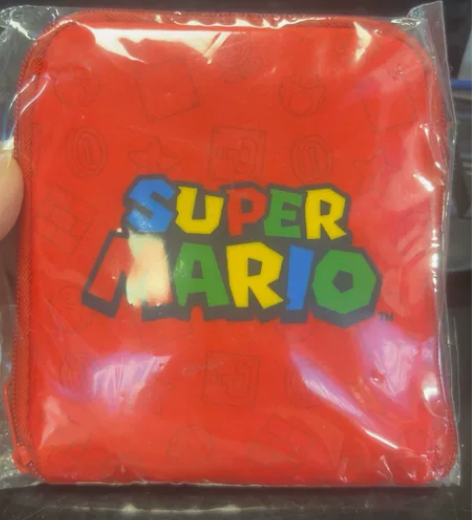 Switch任天堂限定款马力欧可收纳购物包...