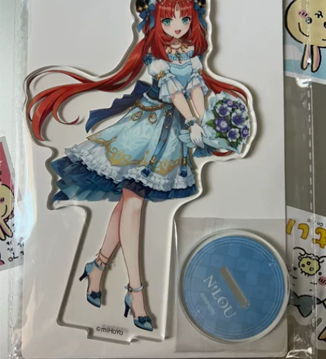 出 原神妮露gigo联动立牌 自己在日本就...