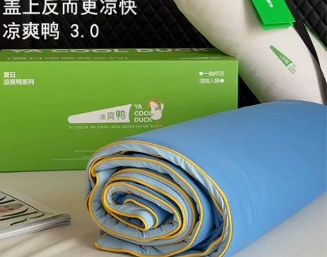 凉爽鸭瓜瓜凉被 A类夏凉被冰丝空调被透气儿...