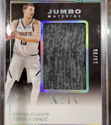 帕尼尼NOIR约基奇物料，2020-21掘...