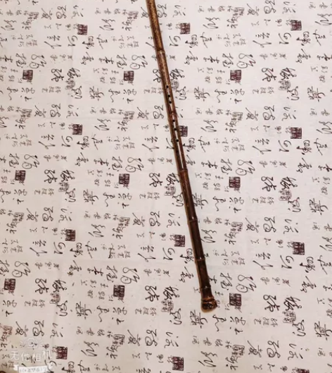 F调箫，洞箫 八孔正手通口有尾长箫（视频为...