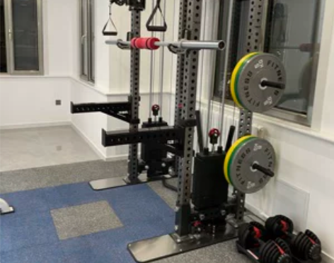 器材双飞鸟开放深蹲架 卧推架 配重160KG