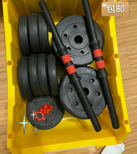 清仓包邮男士哑铃家用运动健身专用杠铃两用 ...