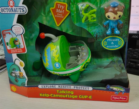 费雪Octonauts海底小纵队CDP64...