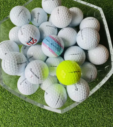 TP5泰勒梅五层高尔夫球50颗78成新送球...
